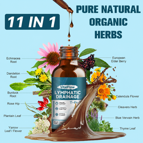 Organic VitalFlow Lymphatic Drainage Complex
